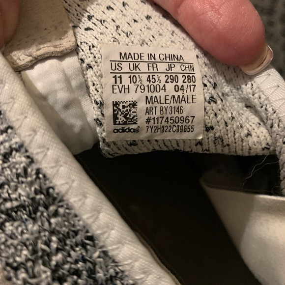 Adidas Tubular X, Mens Primeknit Shoes,Crystal White,Size 11,Very Good Condition - Picture 16 of 16